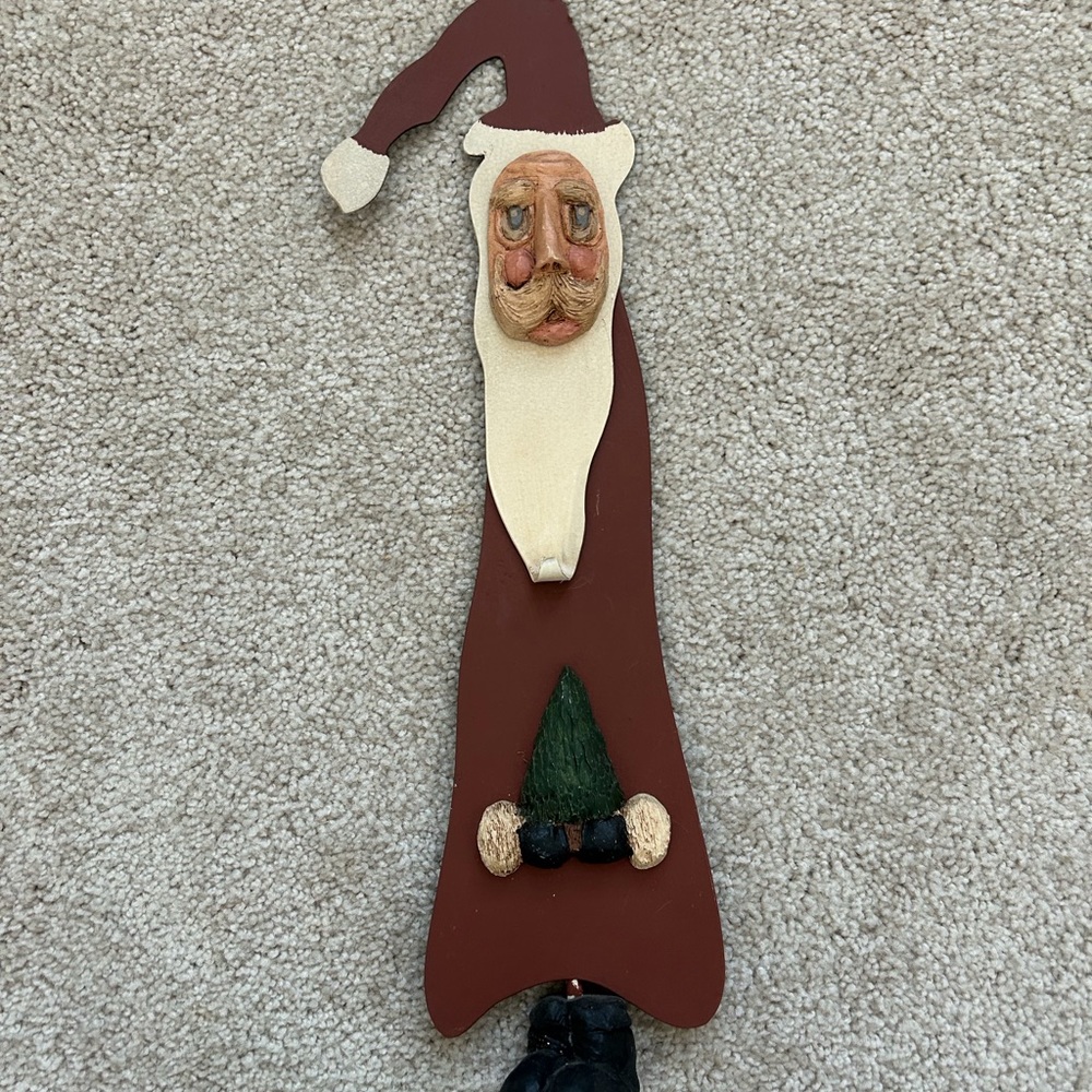 Folk art Santa figurine